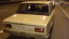 Патрульні Борисполя зупинили водія «під наркотиками» – в авто виявили заборонені речовини. Фото